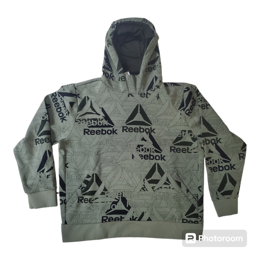 Reebok Unwind Hoody~Sea Spray (Green) size XL